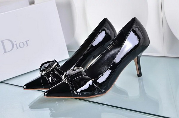 DIOR Shallow mouth kitten heel Shoes Women--013